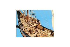 Artesania Latina 1/65 1492 Spanish La Pinta Caravel Scaled Wooden Model Ship Kit image 51422