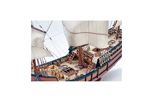 Artesania Latina 1/65 1492 Spanish La Pinta Caravel Scaled Wooden Model Ship Kit image 51423