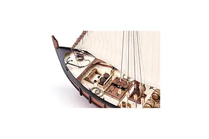 Artesania Latina 1/65 1492 Spanish La Niña Caravel Scaled Wooden Model Ship Kit image 51426