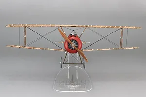 Artesania Latina 1/16 WWI British Sopwith Camel Biplane Fighter Scaled Wooden Model kit image 51430