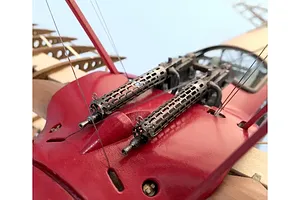 Artesania Latina 1/16 The Red Baron's Triplane; Fokker Dr.I Scaled Wooden Model Kit image 51482