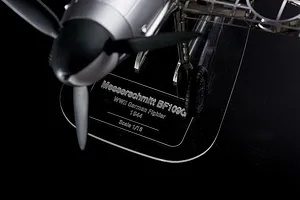 Artesania Latina 1/16 German WWII Messerschmitt Bf109G Scaled Metal Model Kit image 51491