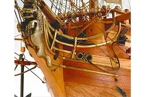 Artesania Latina 1/90 Spanish San Juan Nepomuceno Warship Scaled Wooden Model Ship Kit image 51521