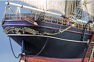 Artesania Latina 1/84 1869 Cutty Sark Tea Clipper Scaled Wooden Model Ship Kit image 51550