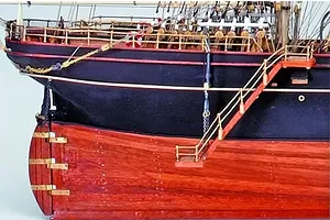 Artesania Latina 1/84 1869 Cutty Sark Tea Clipper Scaled Wooden Model Ship Kit image 51551