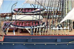 Artesania Latina 1/84 1869 Cutty Sark Tea Clipper Scaled Wooden Model Ship Kit image 51552