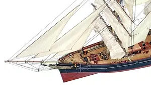 Artesania Latina 1/84 1869 Cutty Sark Tea Clipper Scaled Wooden Model Ship Kit image 51553