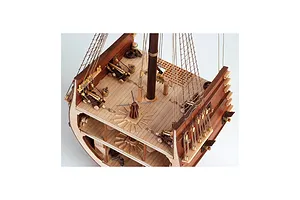 Artesania Latina 1/50 Spanish San Francisco Galleon Section Scaled Wooden Model Ship Kit image 51573