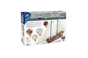 Artesania Latina 1/50 1805 Swift Virginia Pilot Boat Scaled Wooden Model Ship Kit image 51586