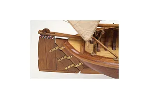 Artesania Latina 1/35 1912 Dutch Zuiderzee Botter Fishing Boat Scaled Wooden Model Ship Kit image 51594