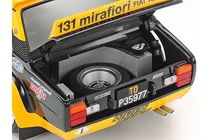 Tamiya 1/20 Fiat 131 Abarth Rally Olio Fiat Scaled Plastic Model Kit image 51695