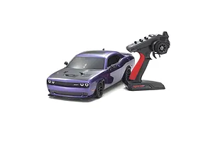 Kyosho Fazer Mk2 Dodge Challenger SRT Hellcat LWB RC Car Electric 4WD 1/10 Scale RTR - Plum Crazy Purple image 51751