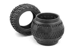 Maverick 3.2" Tredz Entanglement Tyres w/ Inserts 2Pcs image 51800