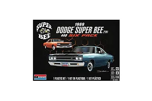 Revell 1/24 1969 Dodge Super Bee 440 Six Pack 2'N1 Scaled Plastic Model Kit image 51857