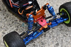 GPM Blue Aluminium Losi Mini T & Mini B 2.0 50mm Front Shocks 2Pcs w/ Hardware image 51894