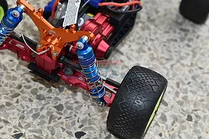 GPM Blue Aluminium Losi Mini T & Mini B 2.0 60mm Rear Shocks 2Pcs w/ Hardware image 51897