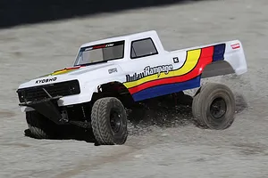Kyosho Outlaw Rampage RC Trophy Truck Elecrtric 2WD 1/10 Scale RTR - White image 51927