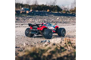 ARRMA VORTEKS 4x4 3S BLX RC Stadium Truck Electric Brushless 4WD 1/10 Scale RTR - Red image 52066