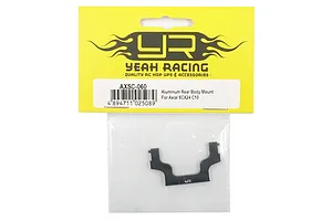 Yeah Racing Black Aluminium Axial SCX24 C10 Rear Body Mount image 52141