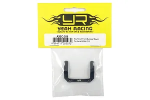 Yeah Racing Black Aluminium Axial SCX24 C10 Front Bumper Mount image 52144