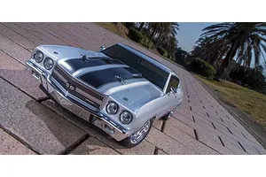 Kyosho Fazer Mk2 1970 Chevy Chevelle SS 454 LS6 RC Car Electric 4WD 1/10 Scale RTR - Cortez Silver image 52183
