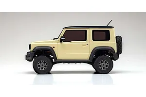 Kyosho Mini-Z Suzuki Jimny Sierra Chiffon 4x4 Electric RTR RC Rock Crawler - Ivory Metallic image 52210
