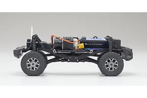 Kyosho Mini-Z Suzuki Jimny Sierra Chiffon 4x4 Electric RTR RC Rock Crawler - Ivory Metallic image 52215