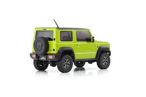 Kyosho Mini-Z Suzuki Jimny Sierra RC Rock Crawler Electric 4x4 RTR - Kinetic Yellow (Team Tennis Ball) image 52221