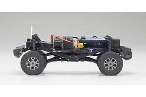 Kyosho Mini-Z Suzuki Jimny Sierra RC Rock Crawler Electric 4x4 RTR - Kinetic Yellow (Team Tennis Ball) image 52226