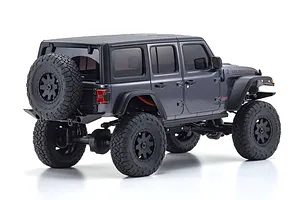 Kyosho Mini-Z Jeep Wrangler Unlimited Rubicon RC Rock Crawler Electric 4WD RTR - Granite Crystal Metallic image 52232