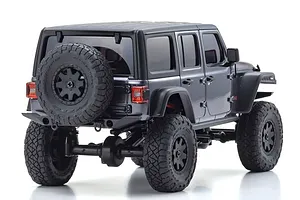 Kyosho Mini-Z Jeep Wrangler Unlimited Rubicon RC Rock Crawler Electric 4WD RTR - Granite Crystal Metallic image 52234