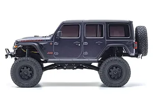 Kyosho Mini-Z Jeep Wrangler Unlimited Rubicon RC Rock Crawler Electric 4WD RTR - Granite Crystal Metallic image 52235