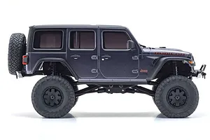 Kyosho Mini-Z Jeep Wrangler Unlimited Rubicon RC Rock Crawler Electric 4WD RTR - Granite Crystal Metallic image 52236