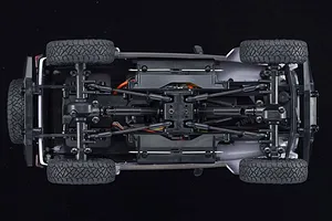 Kyosho Mini-Z Jeep Wrangler Unlimited Rubicon RC Rock Crawler Electric 4WD RTR - Granite Crystal Metallic image 52243