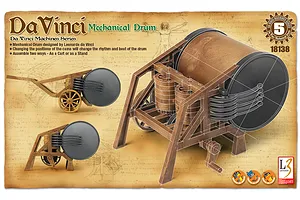 Academy da Vinci Series Mechanical Drum Edukit Scaled Plastic Model Kit image 52263