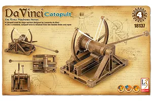 Academy da Vinci Series Catapult Edukit Scaled Plastic Model Kit image 52271