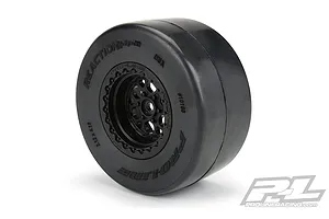Pro-Line 2.2/3.0" S3 (Soft) Reaction+ HP Belted Wide Drag Racing Slick Tyres 2Pcs w/ Tyre Insert image 52302