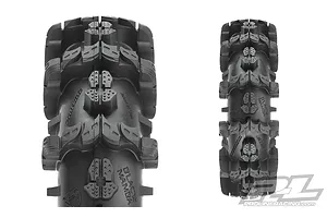 Pro-Line 2.6" Interco Black Mamba Mud Terrain Rock Racer Tyres 2Pcs image 52310