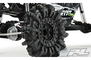 Pro-Line 2.6" Interco Black Mamba Mud Terrain Rock Racer Tyres 2Pcs image 52311
