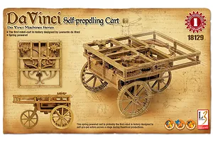 Academy da Vinci Series Self-Propelling Cart Edukit Scaled Plastic Model Kit image 52326