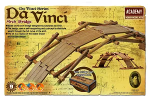 Academy da Vinci Series Arch Bridge Edukit Scaled Plastic Model Kit image 52333