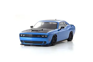 Kyosho Fazer Mk2 Dodge Challenger SRT Hellcat LWB RC Car Electric 4WD 1/10 Scale RTR - Blue image 52346