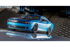 Kyosho Fazer Mk2 Dodge Challenger SRT Hellcat LWB RC Car Electric 4WD 1/10 Scale RTR - Blue image 52351