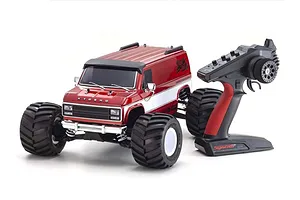Kyosho Fazer Mk2 Mad Van VE FZ02L VE-BT RC Monster Truck Electric Brushless 4WD 1/10 Scale RTR - Red image 52380
