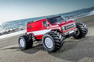 Kyosho Fazer Mk2 Mad Van VE FZ02L VE-BT RC Monster Truck Electric Brushless 4WD 1/10 Scale RTR - Red image 52381