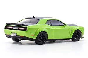 Kyosho Mini-Z Dodge Challenger SRT Hellcat Redeye Destroyer RC Drift Car Electric AWD RTR - Sublime Green image 52405