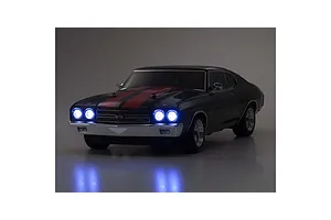 Kyosho Fazer Mk2 1970 Chevy Chevelle SS 454 LS6 RC Car Electric 4WD 1/10 Scale RTR - Tuxedo Black image 52522
