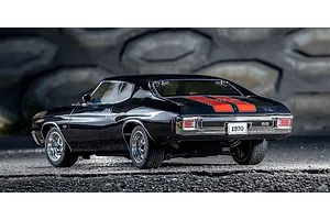 Kyosho Fazer Mk2 1970 Chevy Chevelle SS 454 LS6 RC Car Electric 4WD 1/10 Scale RTR - Tuxedo Black image 52526