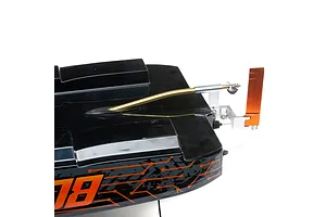 Pro Boat Blackjack 42" Catamaran Brushless Electric RC Speed Boat - Black & Orange image 52561