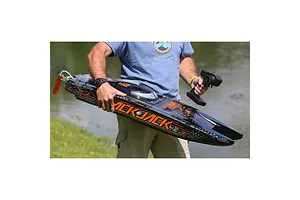 Pro Boat Blackjack 42" Catamaran Brushless Electric RC Speed Boat - Black & Orange image 52563